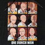 Imagen del producto One Punch Man - Emociones de Saitama Hoodie gris