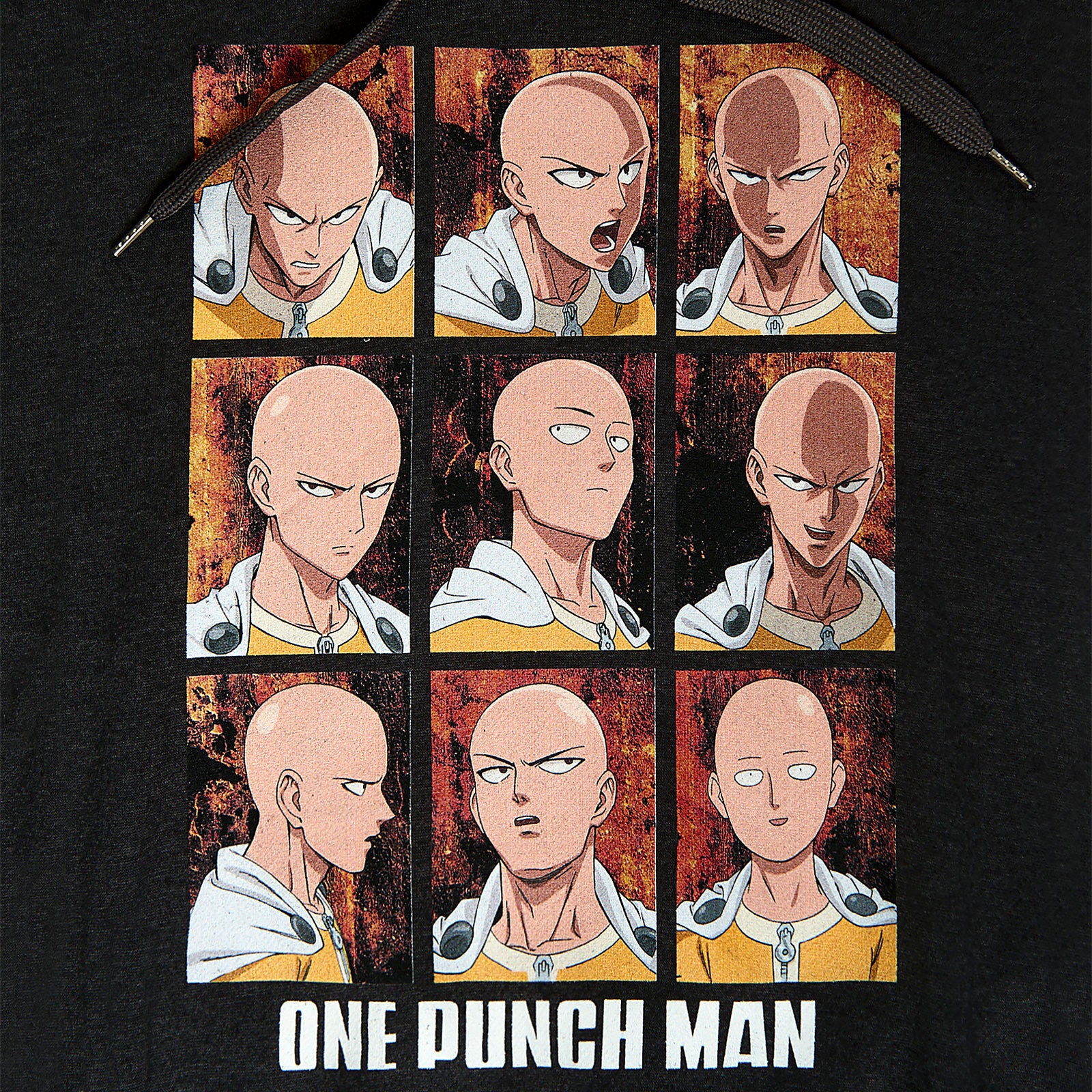 Imagen del producto One Punch Man - Emociones de Saitama Hoodie gris