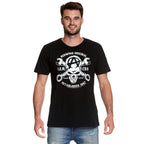 Imagen del producto Sons of Anarchy - Camiseta negra con el logotipo de Samcro Skull