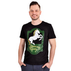 Imagen del producto Señor de los Anillos - Camiseta negra con el logo del Poni Saltarín