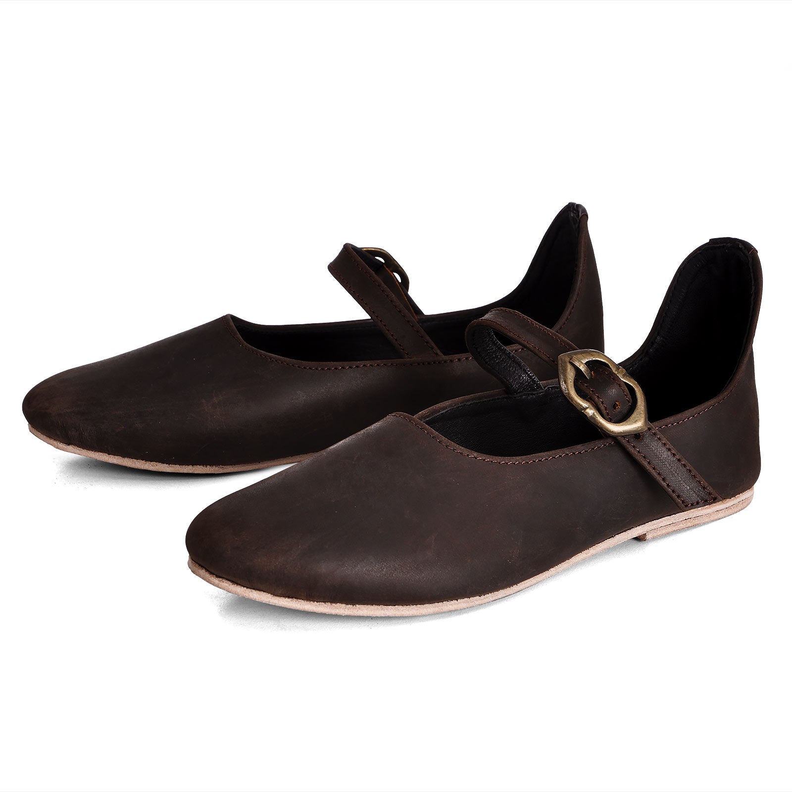 Imagen del producto Zapatos medievales Cecilie para mujer en marrón