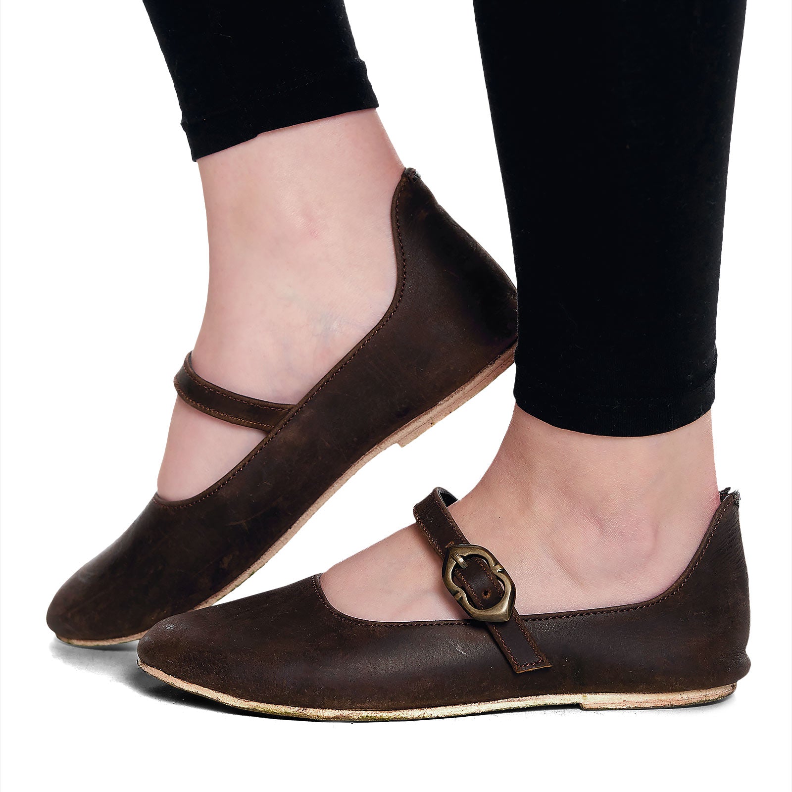 Imagen del producto Zapatos medievales Cecilie para mujer en marrón