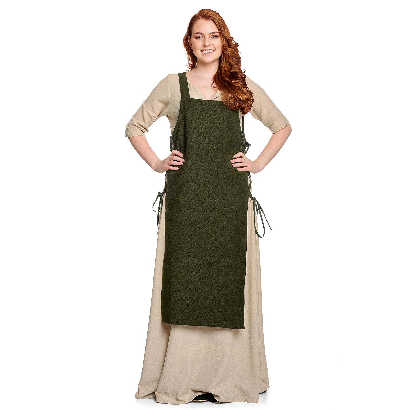 Imagen del producto Vestido medieval Aleiga verde
