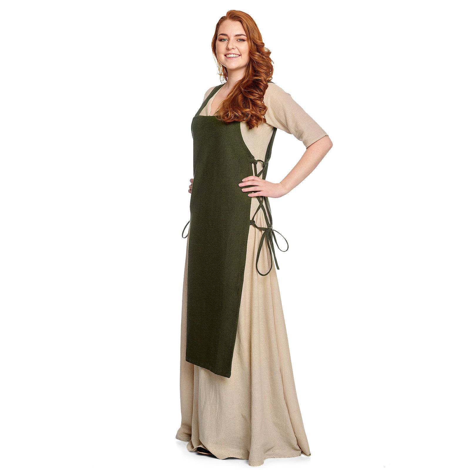 Imagen del producto Vestido medieval Aleiga verde