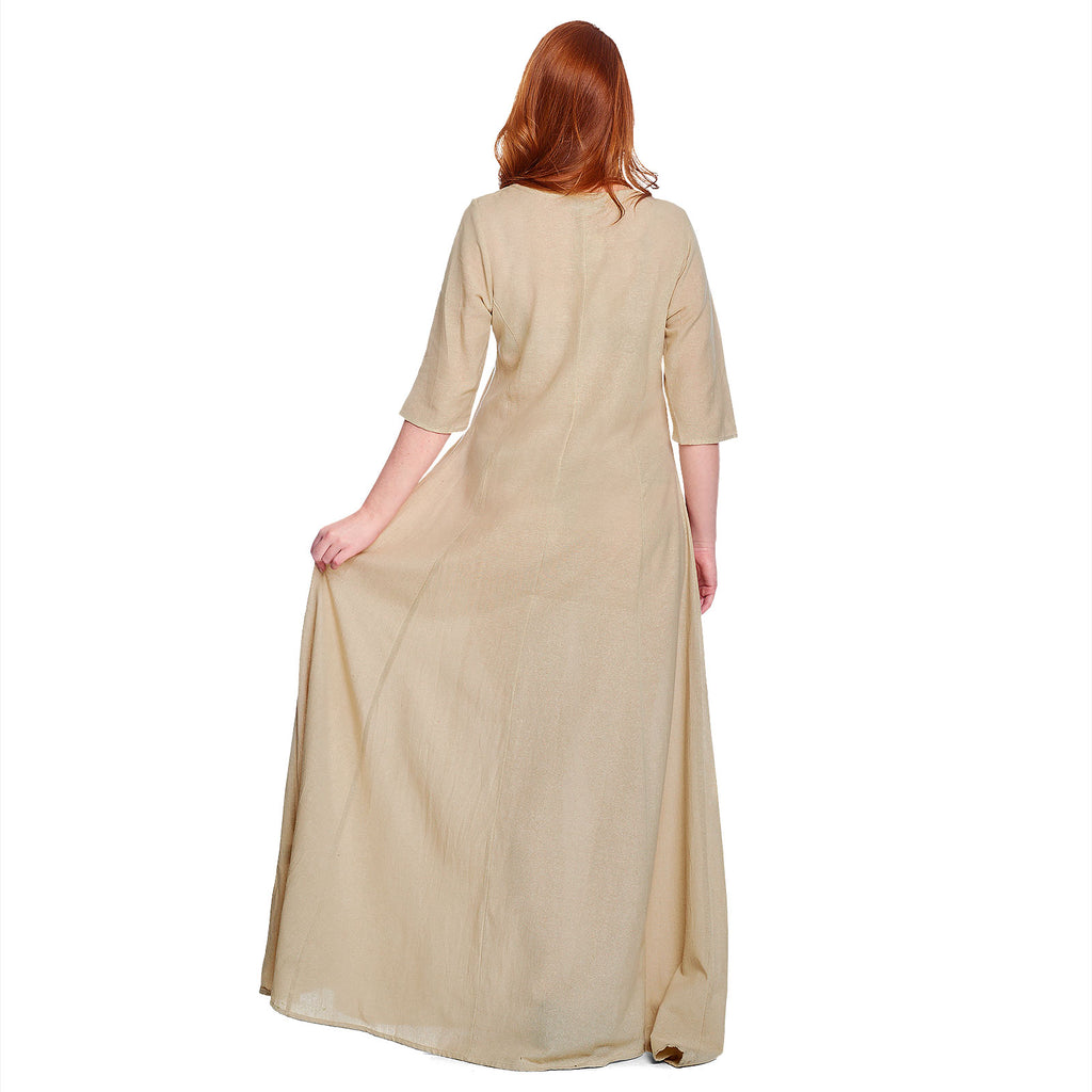 Imagen del producto Vestido medieval inferior Silja beige