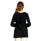 Product image Medieval Blouse Lea with Hood Black