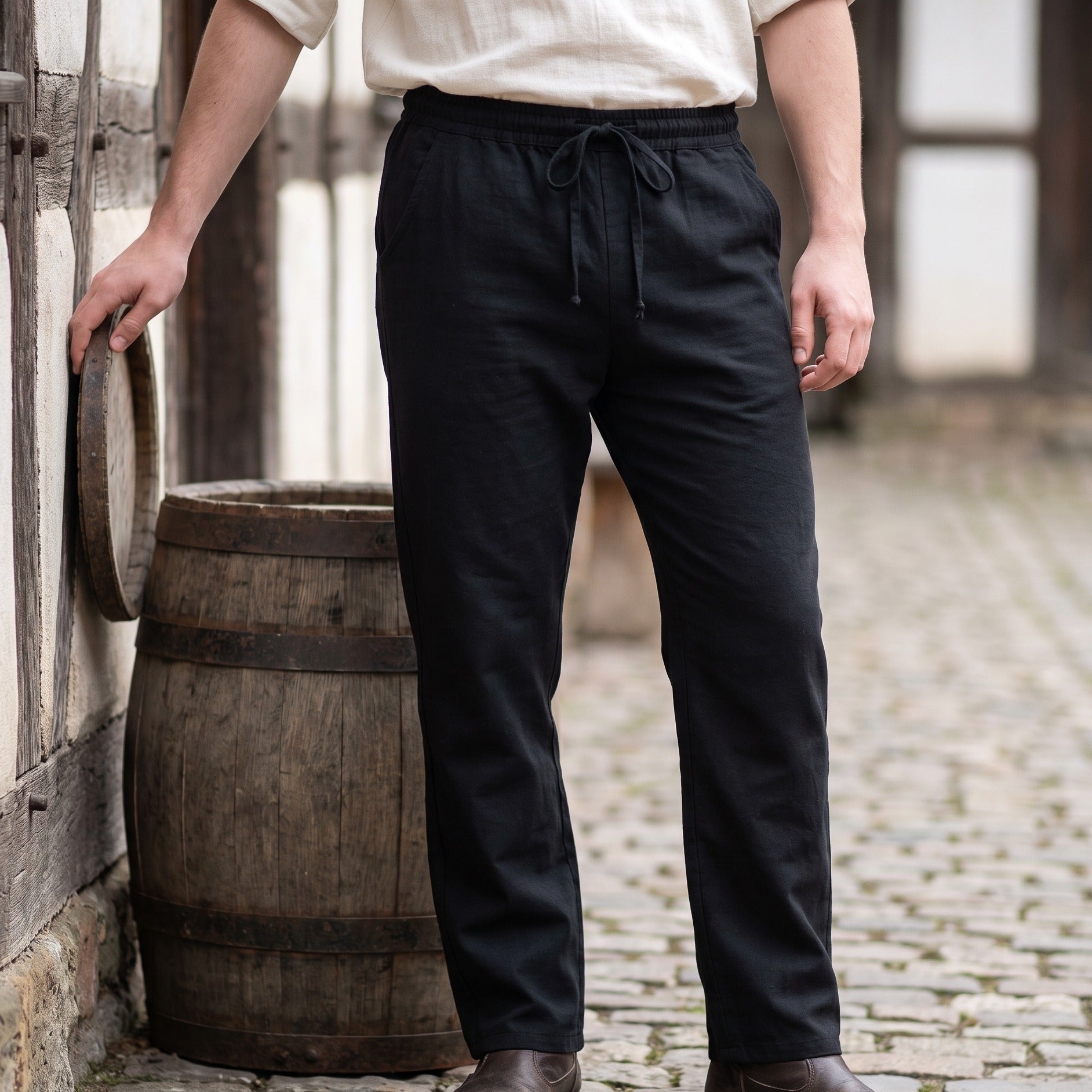 Imagen del producto Pantalones medievales Jören negros
