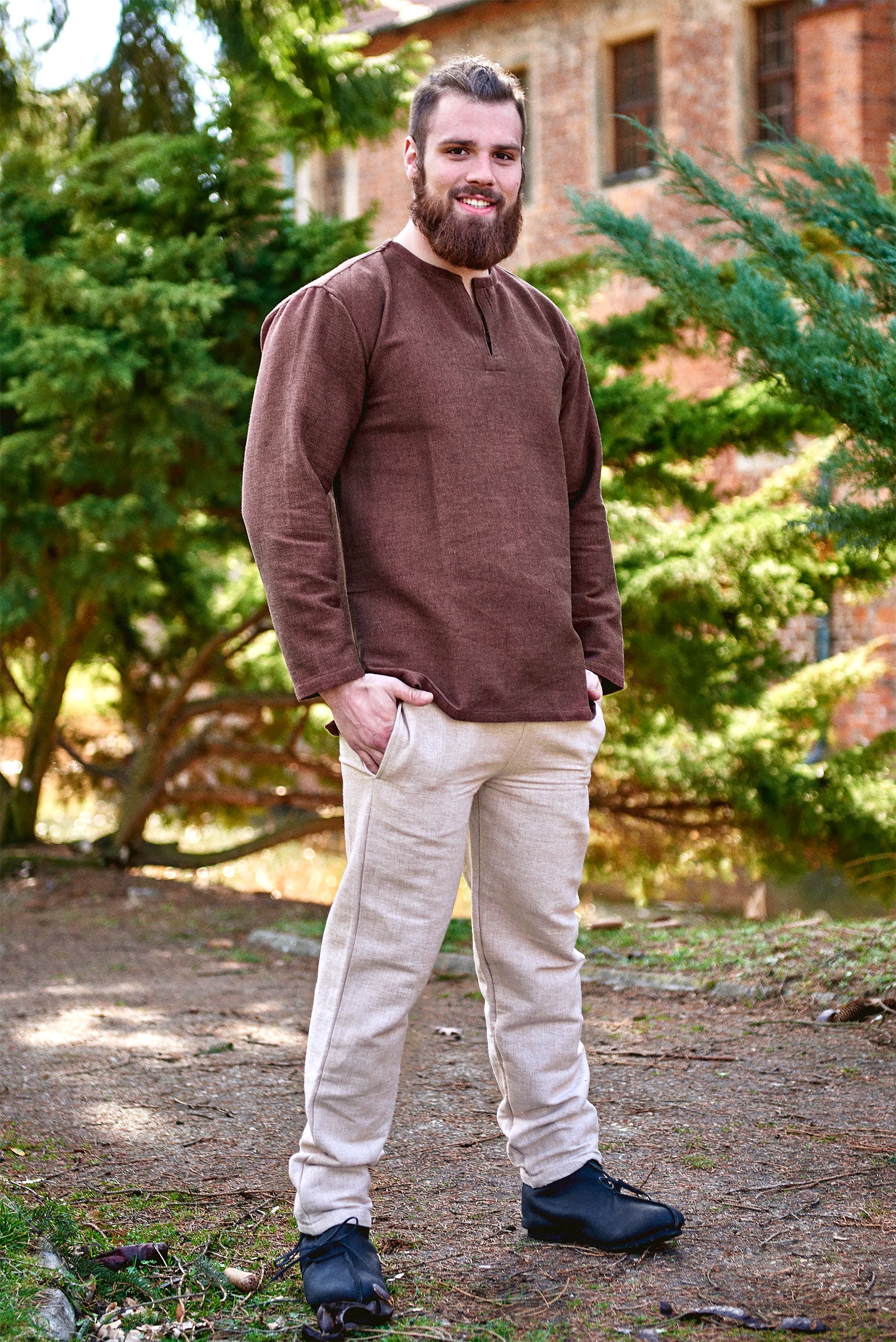 Imagen del producto Pantalones medievales Jören beige