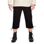 Imagen del producto Pantalones medievales Veli negros hasta la rodilla