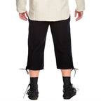Imagen del producto Pantalones medievales Veli negros hasta la rodilla