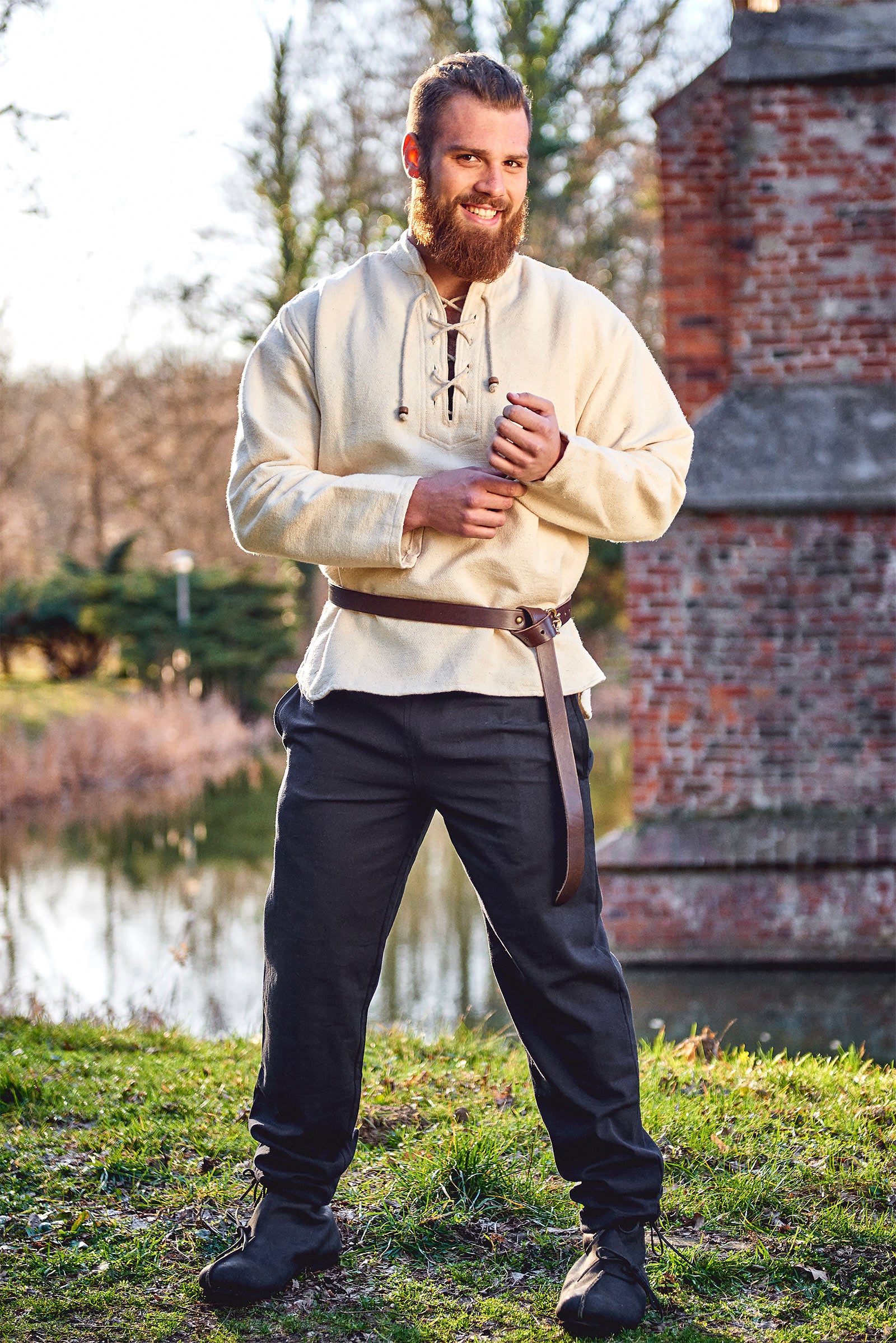 Imagen del producto Pantalones medievales Arvo negros