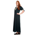 Imagen del producto Vestido de verano medieval Lysa verde-beige