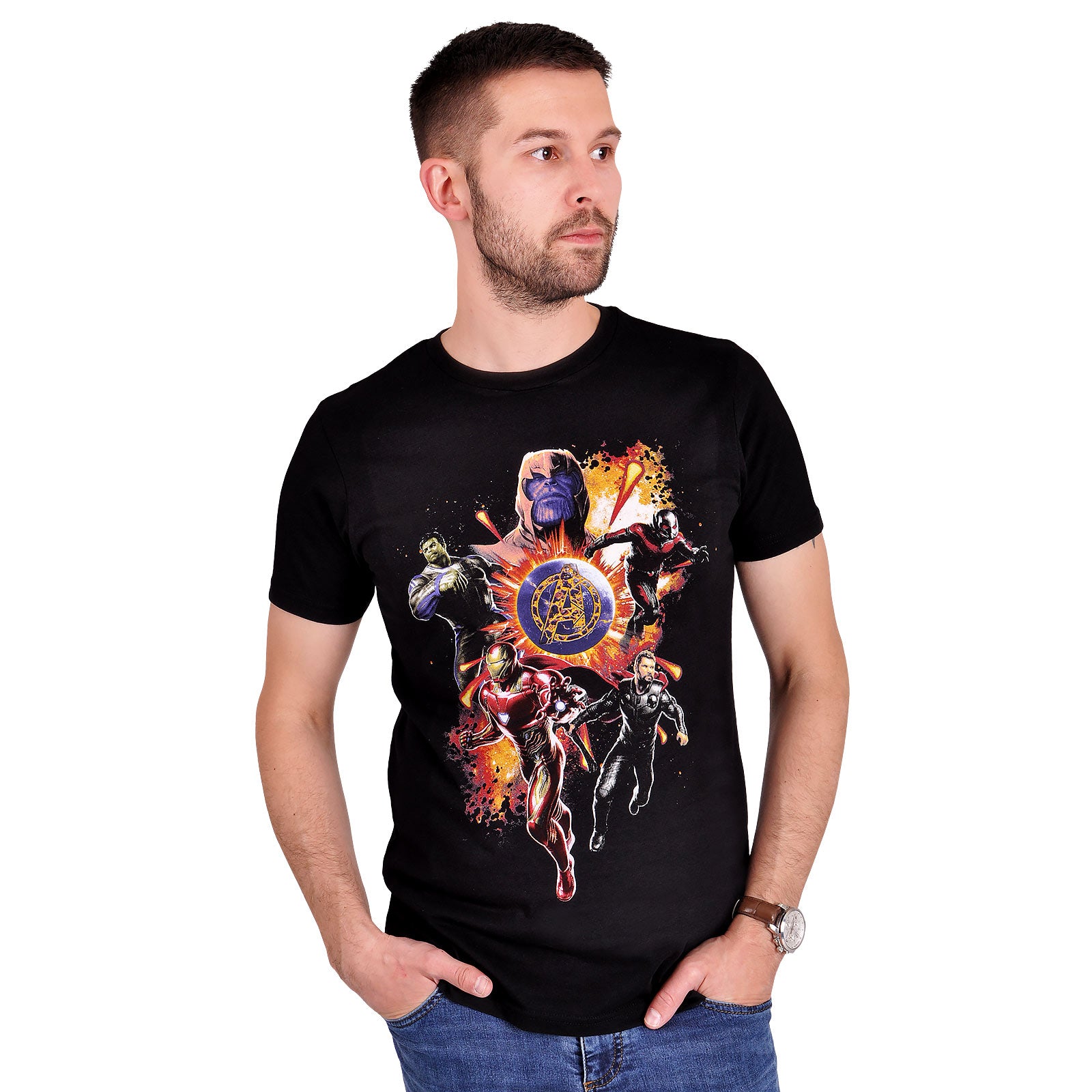 Imagen del producto Avengers - Endgame Final Battle Camiseta negra
