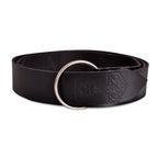 Product image Medieval Ring Belt with Thor's Hammer Embossing Black