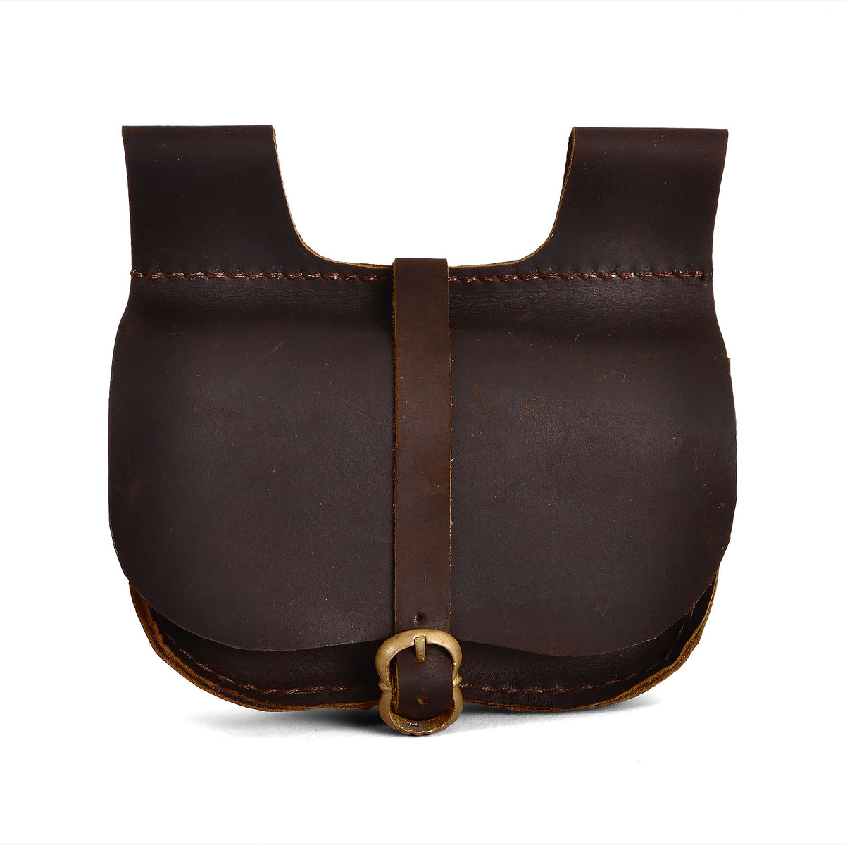 Imagen del producto Bolsa de cinturón medieval de cuero Udo marrón