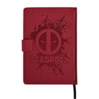 Imagen del producto Deadpool - Cuaderno premium A5 con logotipo de salpicadura