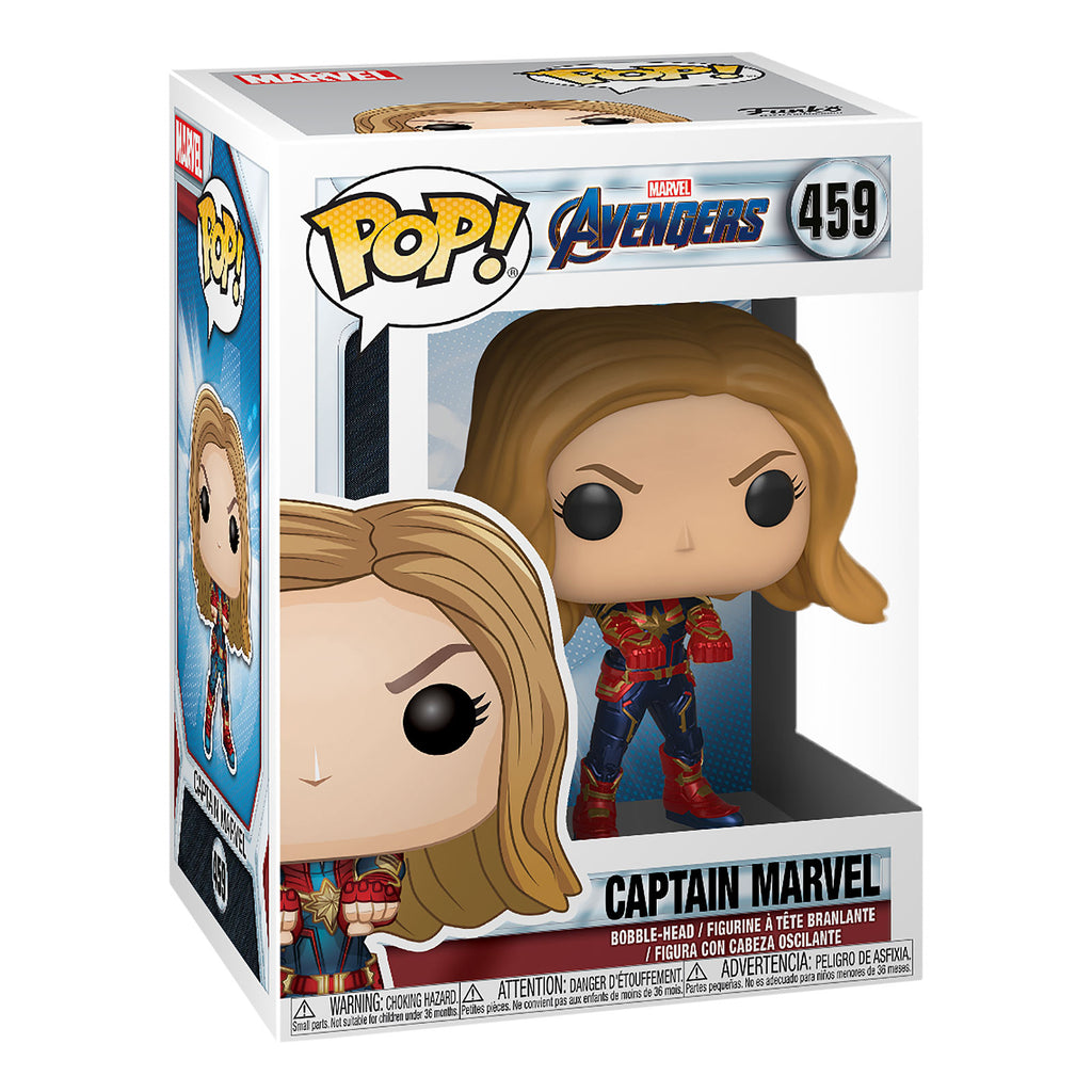 Imagen del producto Avengers - Figura de cabeza móvil Funko Pop de Captain Marvel Endgame