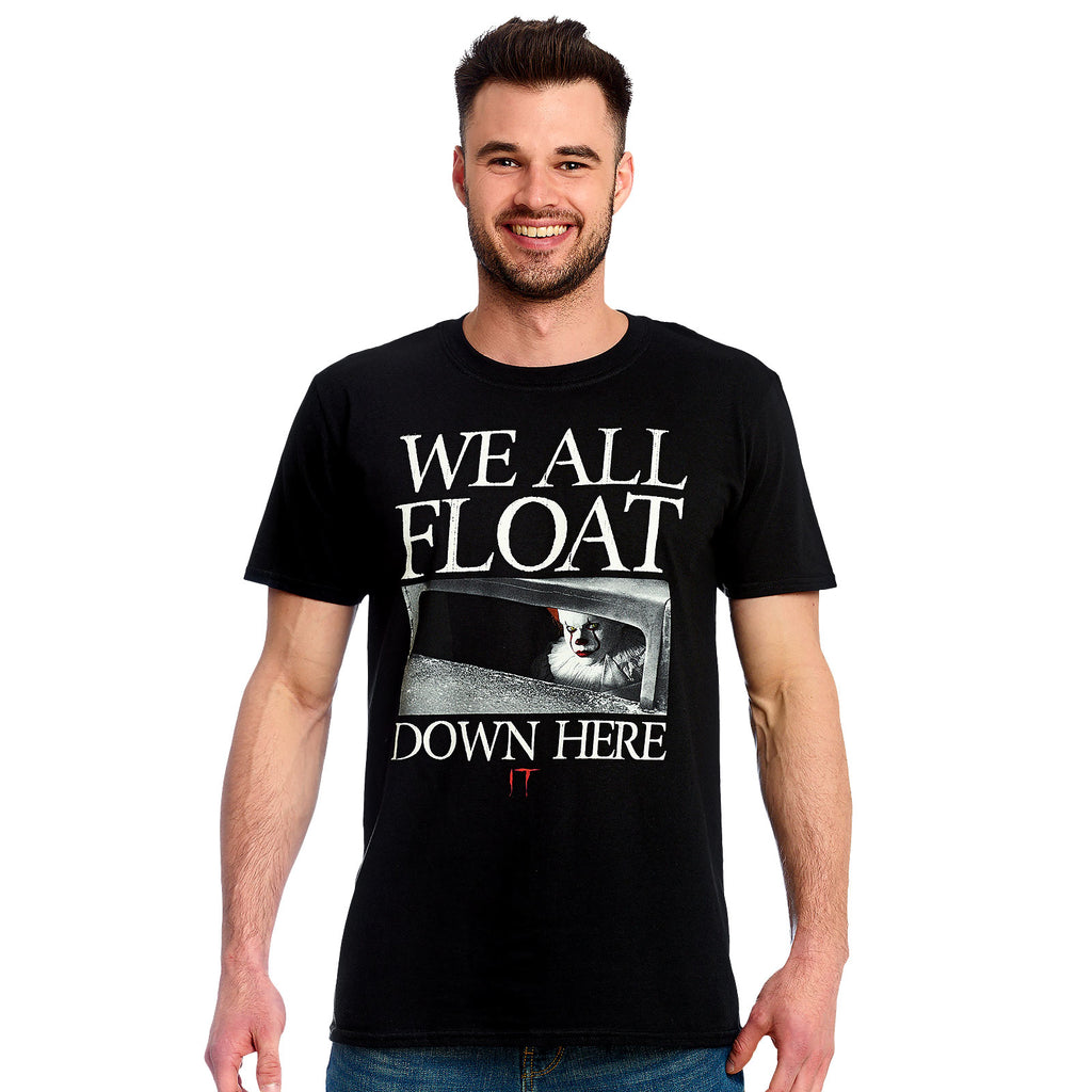 Imagen del producto Stephen Kings IT - Pennywise Todos Flotamos Aquí Camiseta