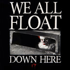Imagen del producto Stephen Kings IT - Pennywise Todos Flotamos Aquí Camiseta