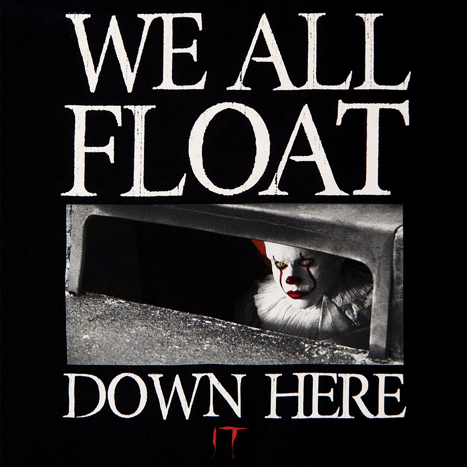 Imagen del producto Stephen Kings IT - Pennywise Todos Flotamos Aquí Camiseta