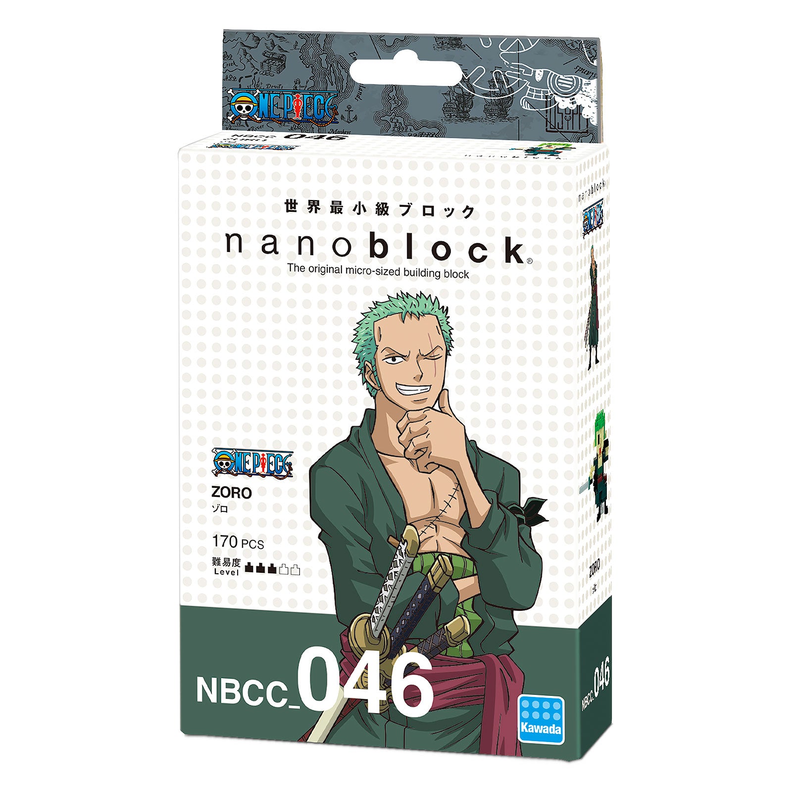 Imagen del producto One Piece - Zoro nanoblock Mini figura de construcción