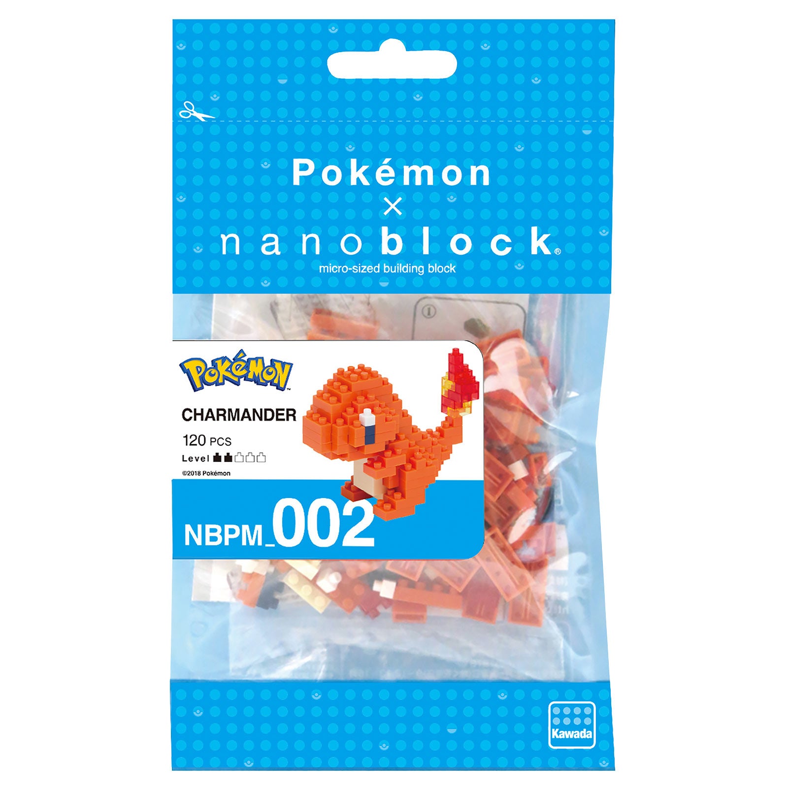 Imagen del producto Pokemon - Figura de mini bloque de construcción de Charmander
