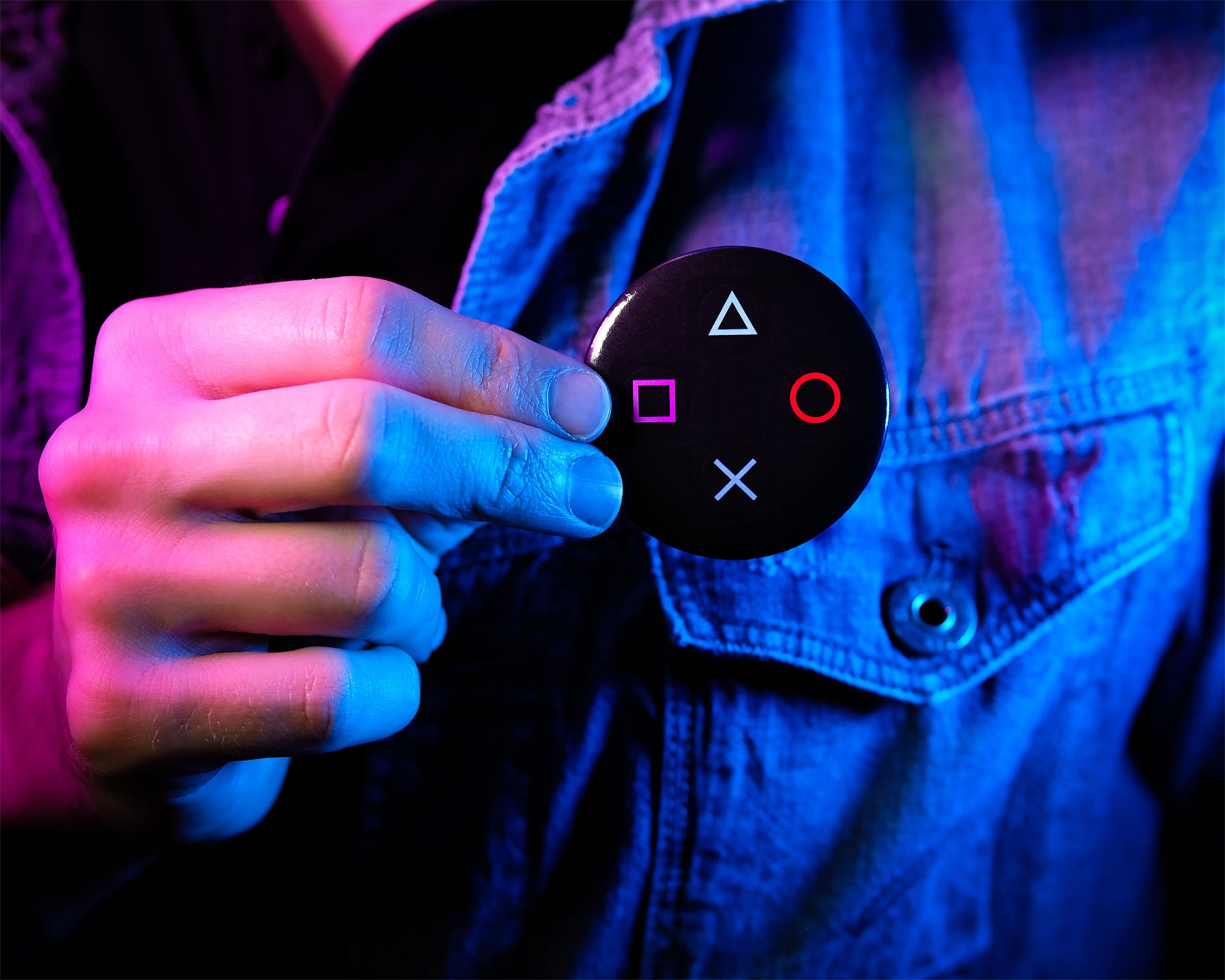 Imagen del producto Botón para fans de PlayStation