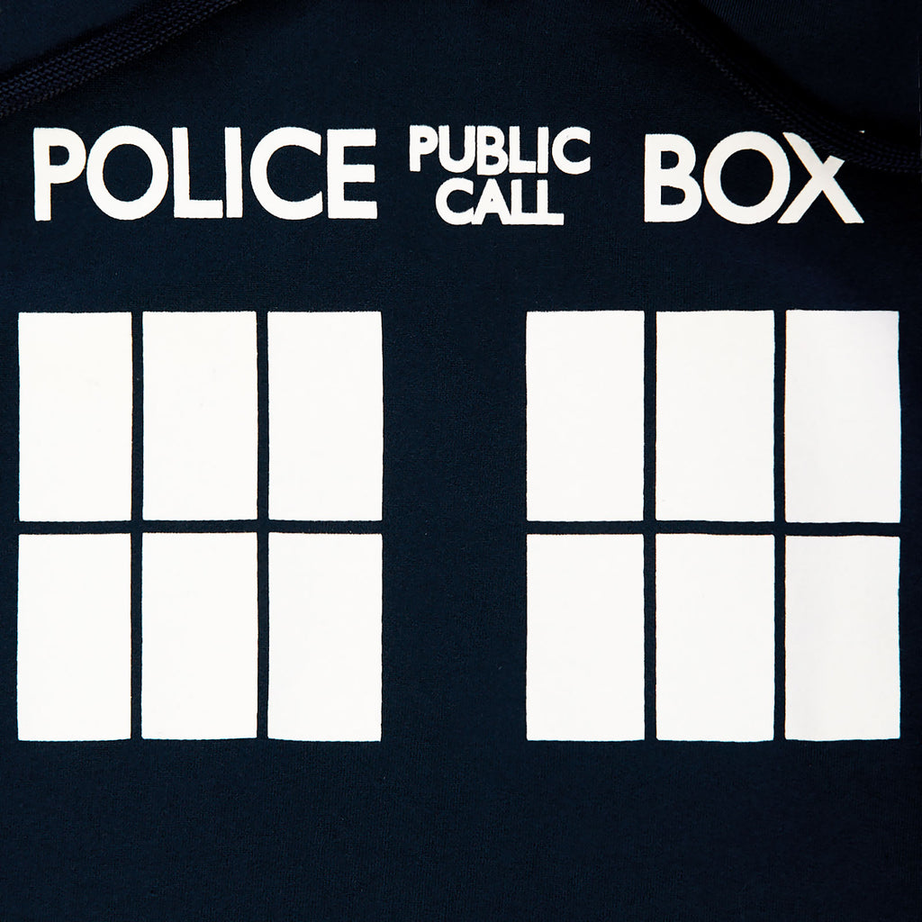 Imagen del producto Doctor Who - Tardis Police Box Hoodie azul