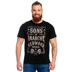 Imagen del producto Sons of Anarchy - Redwood Original Est. 1967 Camiseta negra