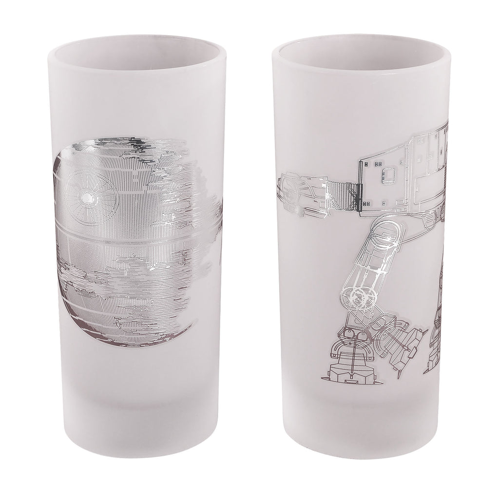 Imagen del producto Star Wars - Set de vasos de la Muerte Estelar y AT-AT Walker