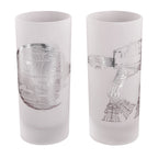 Imagen del producto Star Wars - Set de vasos de la Muerte Estelar y AT-AT Walker