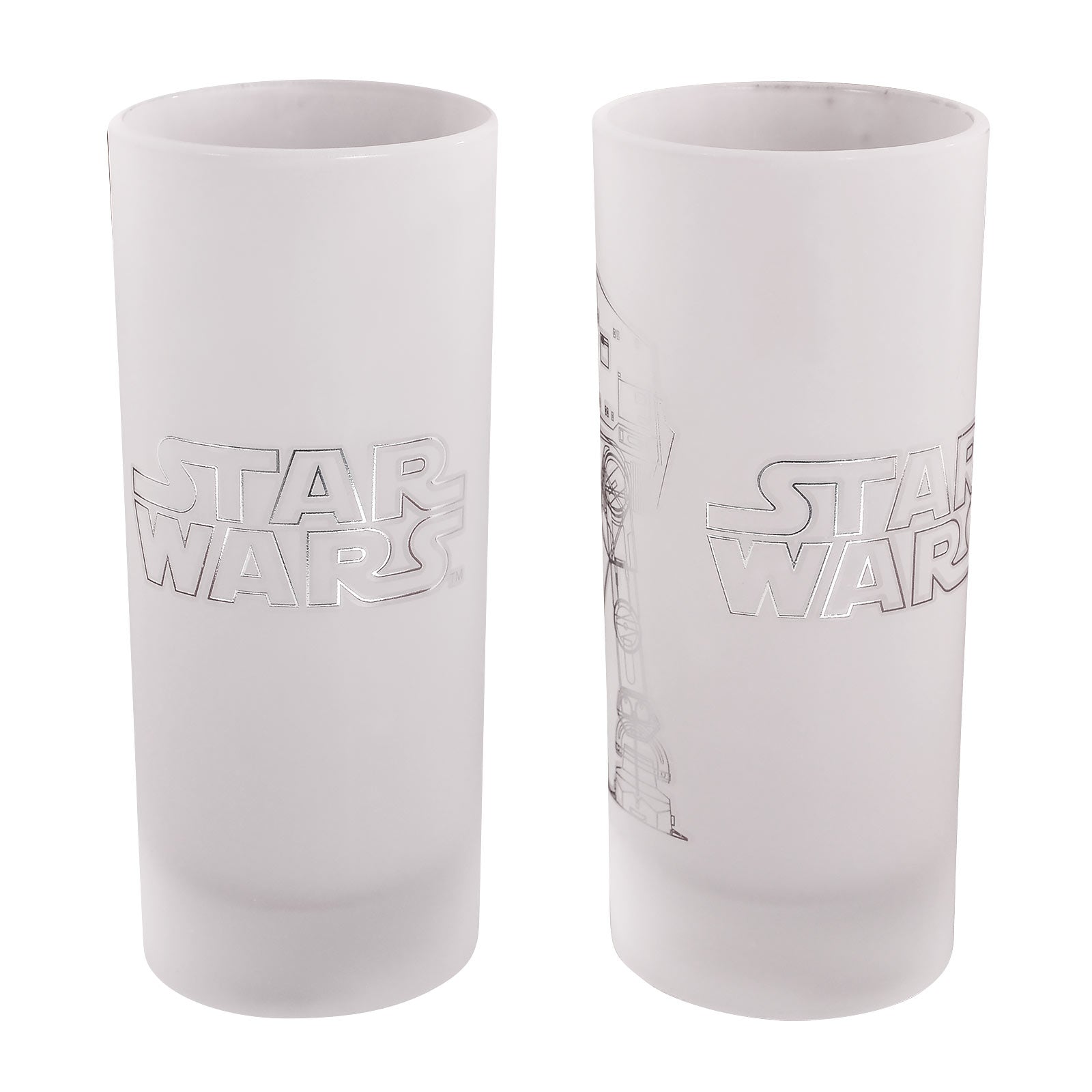 Imagen del producto Star Wars - Set de vasos de la Muerte Estelar y AT-AT Walker