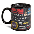 Imagen del producto Friends - Quotes & Symbols Taza de efecto térmico