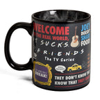 Imagen del producto Friends - Quotes & Symbols Taza de efecto térmico