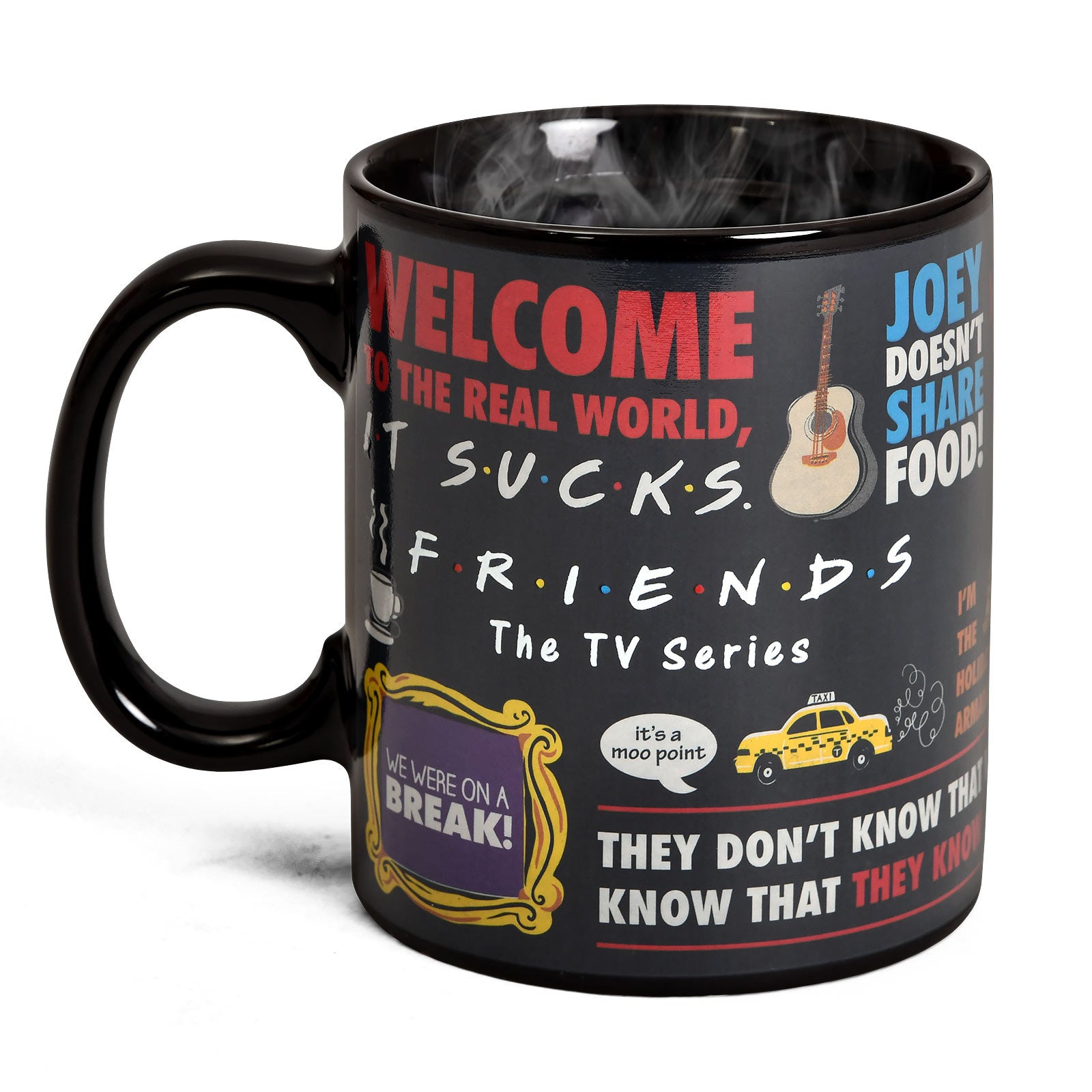 Imagen del producto Friends - Quotes & Symbols Taza de efecto térmico