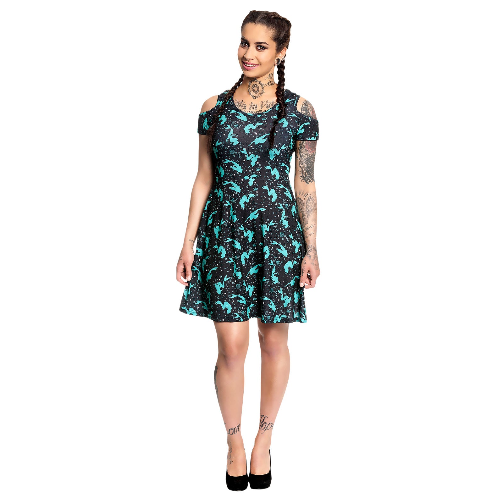 Imagen del producto Arielle - Vestido mini de sirena nadadora