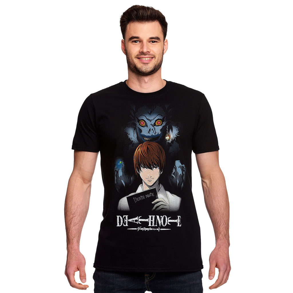 Imagen del producto Death Note - Camiseta negra de Ryuk & Kira