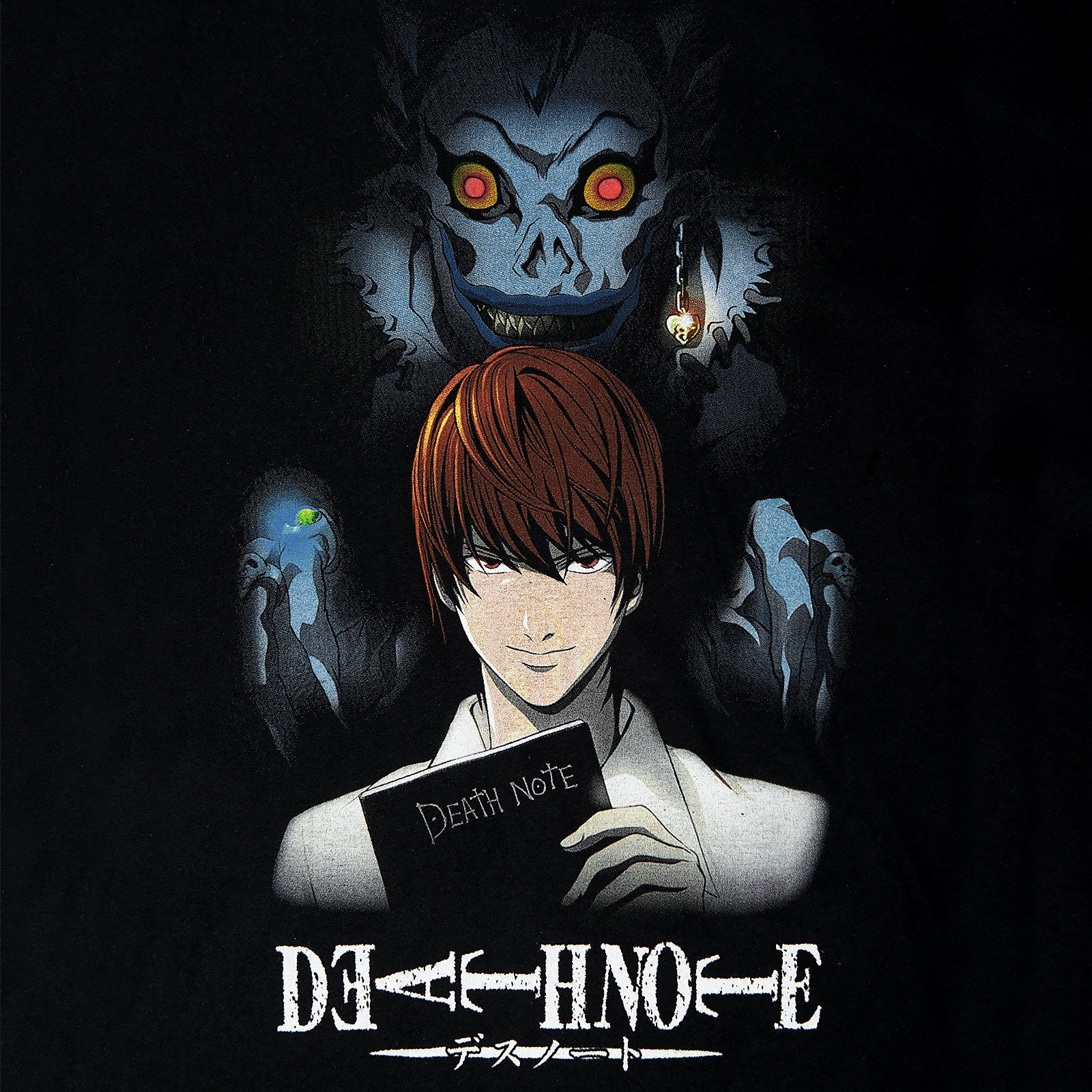 Imagen del producto Death Note - Camiseta negra de Ryuk & Kira