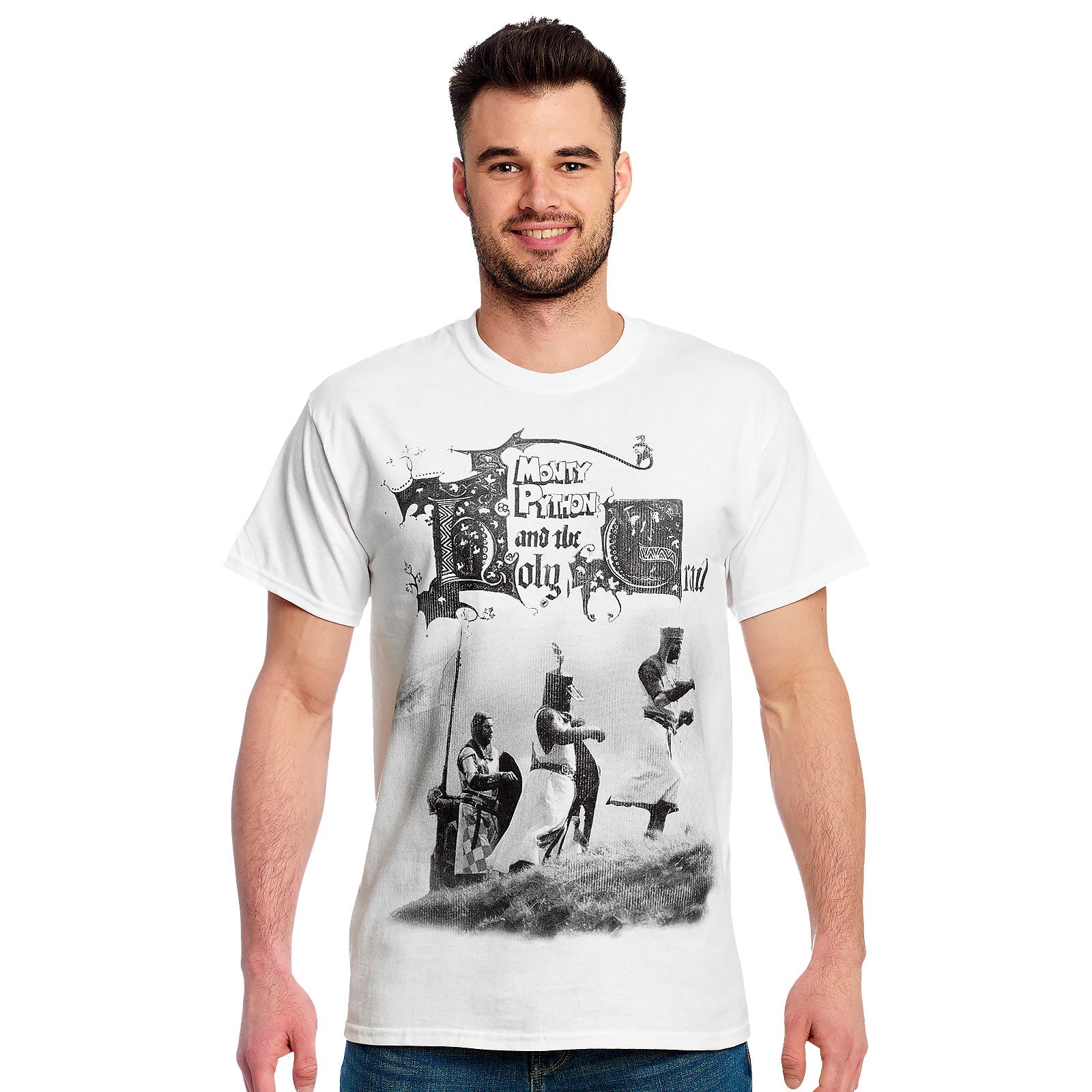 Imagen del producto Monty Python - Los Caballeros de la Coco Camiseta blanca