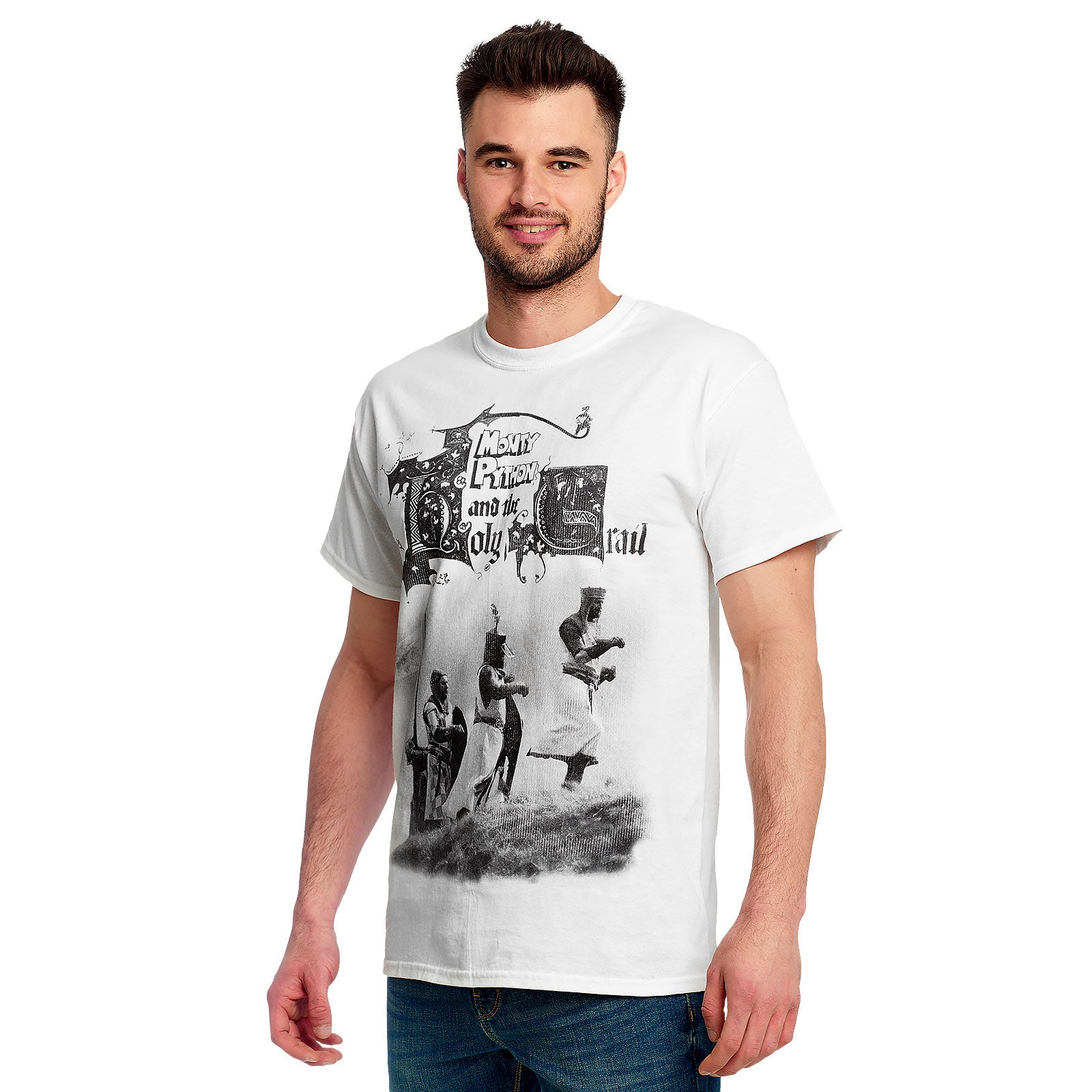 Imagen del producto Monty Python - Los Caballeros de la Coco Camiseta blanca