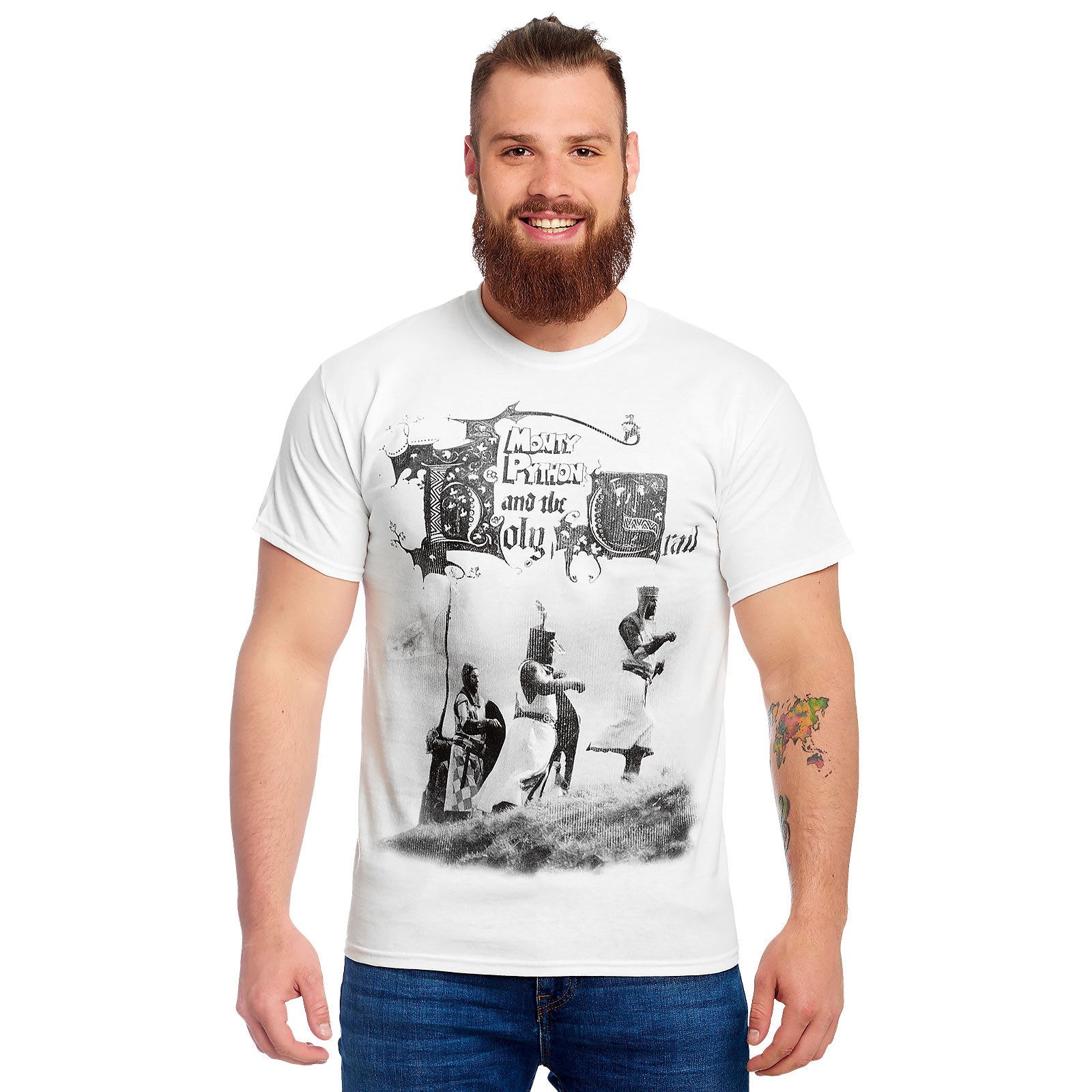 Imagen del producto Monty Python - Los Caballeros de la Coco Camiseta blanca