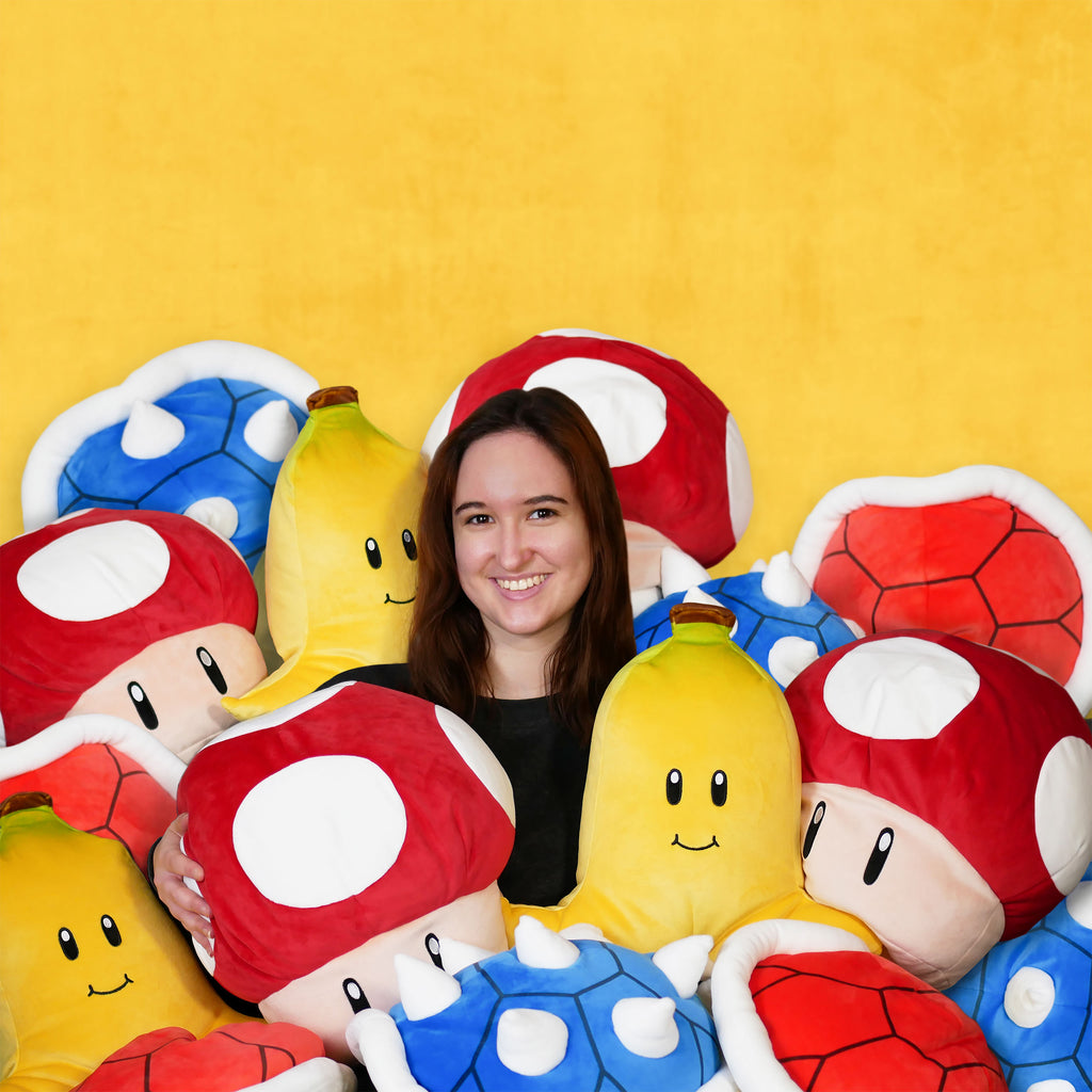 Imagen del producto Super Mario - Figura de peluche de Super-Hongo XL