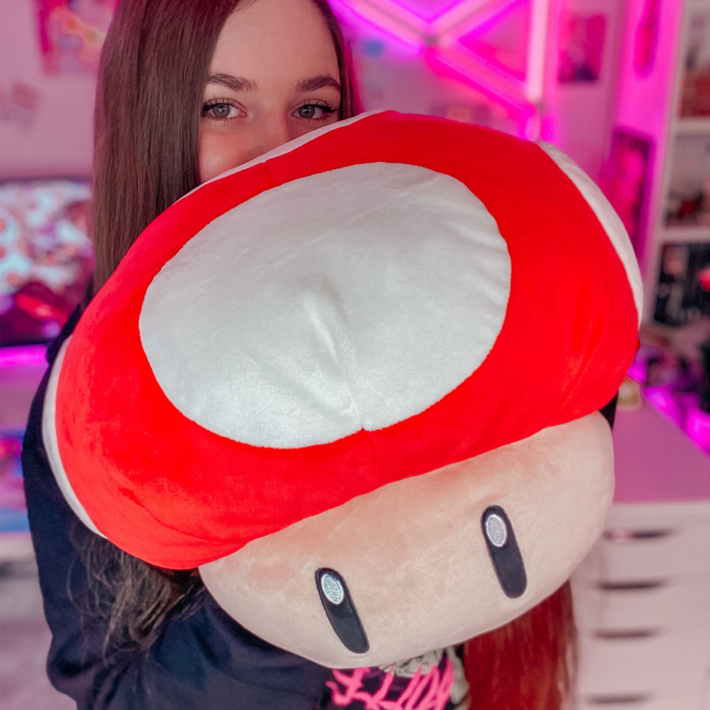 Imagen del producto Super Mario - Figura de peluche de Super-Hongo XL