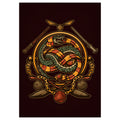 Imagen del producto Póster de metal Neverending Magic para fans de Harry Potter