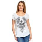 Imagen del producto Harry Potter - Camiseta de mujer Fénix blanca