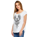 Imagen del producto Harry Potter - Camiseta de mujer Fénix blanca