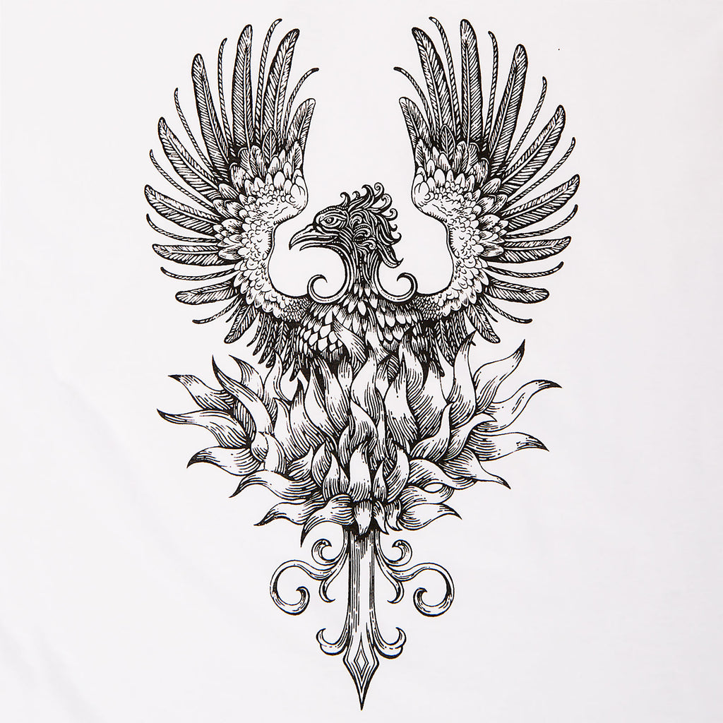 Imagen del producto Harry Potter - Camiseta de mujer Fénix blanca
