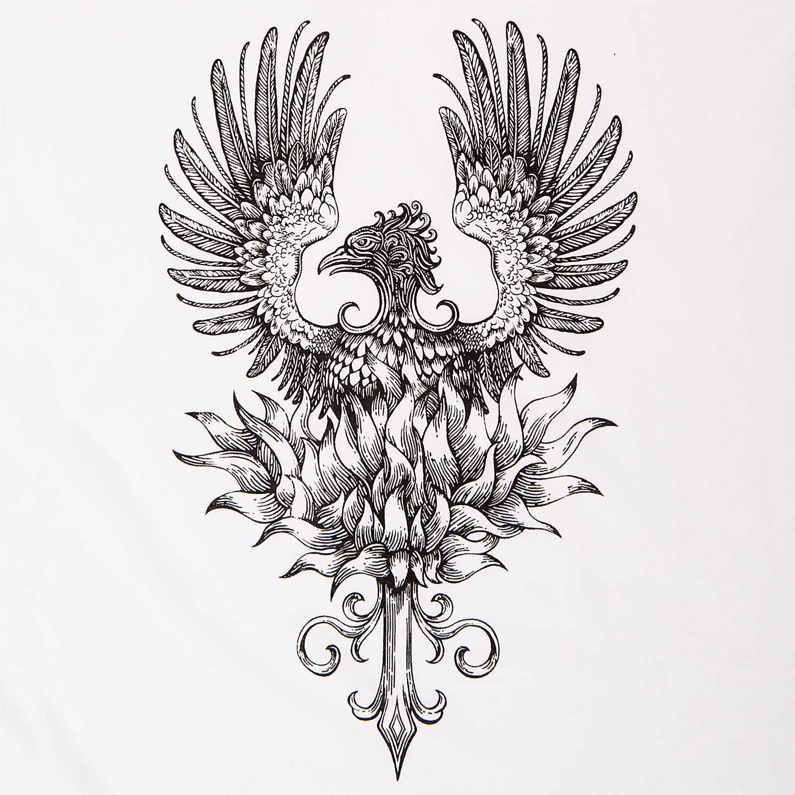 Imagen del producto Harry Potter - Camiseta de mujer Fénix blanca