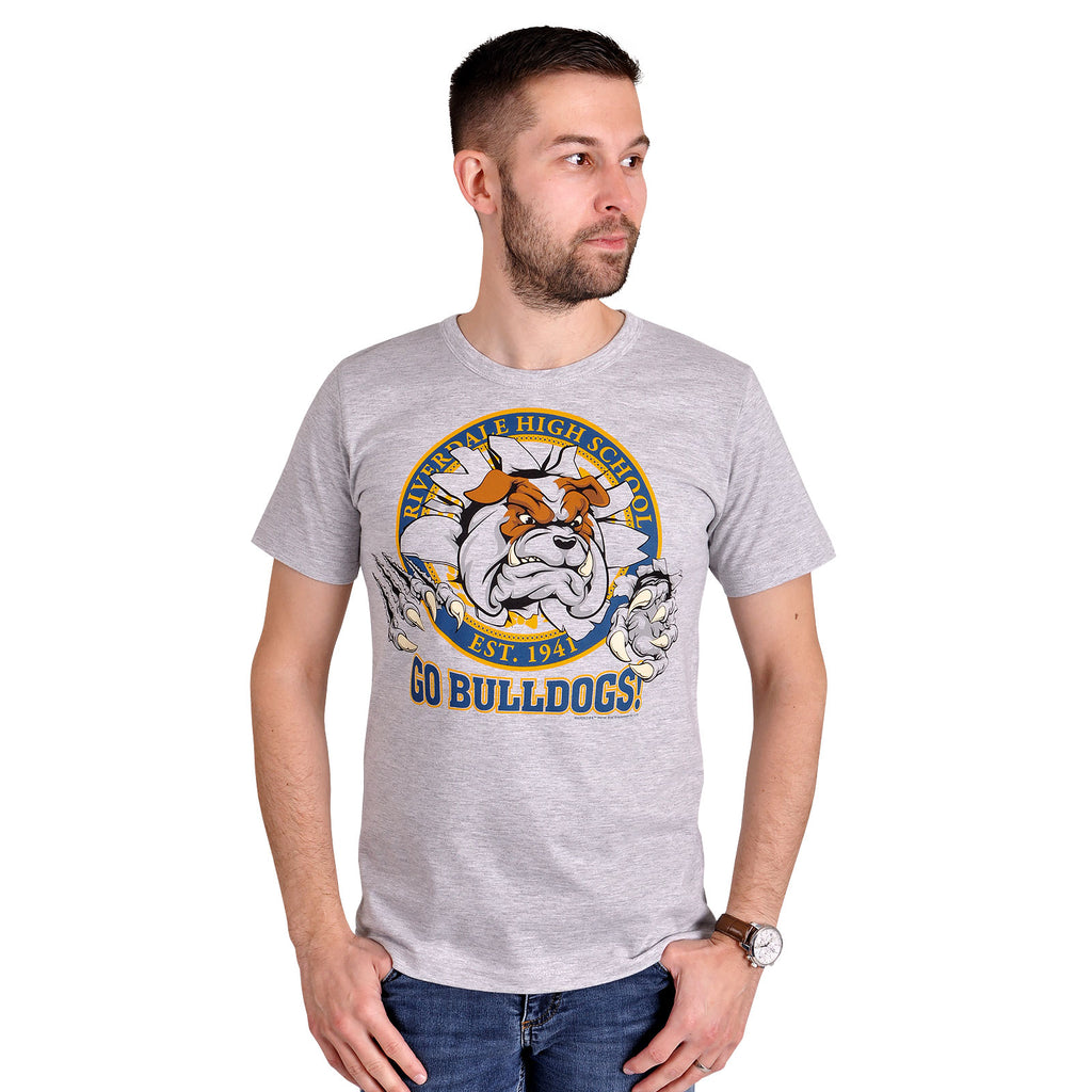 Imagen del producto Riverdale - ¡Vamos Bulldogs! Camiseta gris