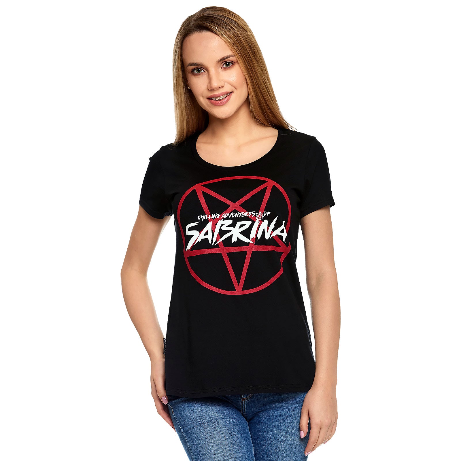 Imagen del producto Chilling Adventures of Sabrina - Camiseta de mujer con logo negra